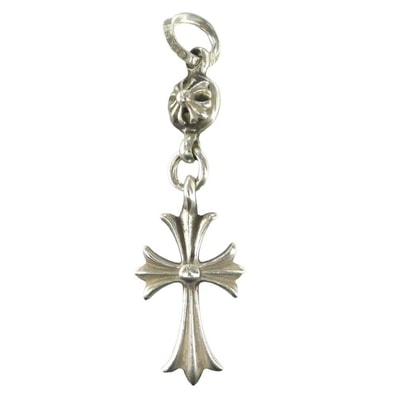 CHROME HEARTS クロムハーツ(原本有) 1B TNY CH CRS オールド 1ボール タイニー CHクロス チャーム ペンダントトップ シルバー系【中古】