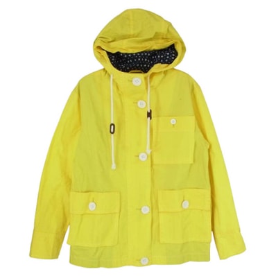 marimekko マリメッコ ピーコート マウンテン パーカー ジャケット イエロー系 XXS【中古】