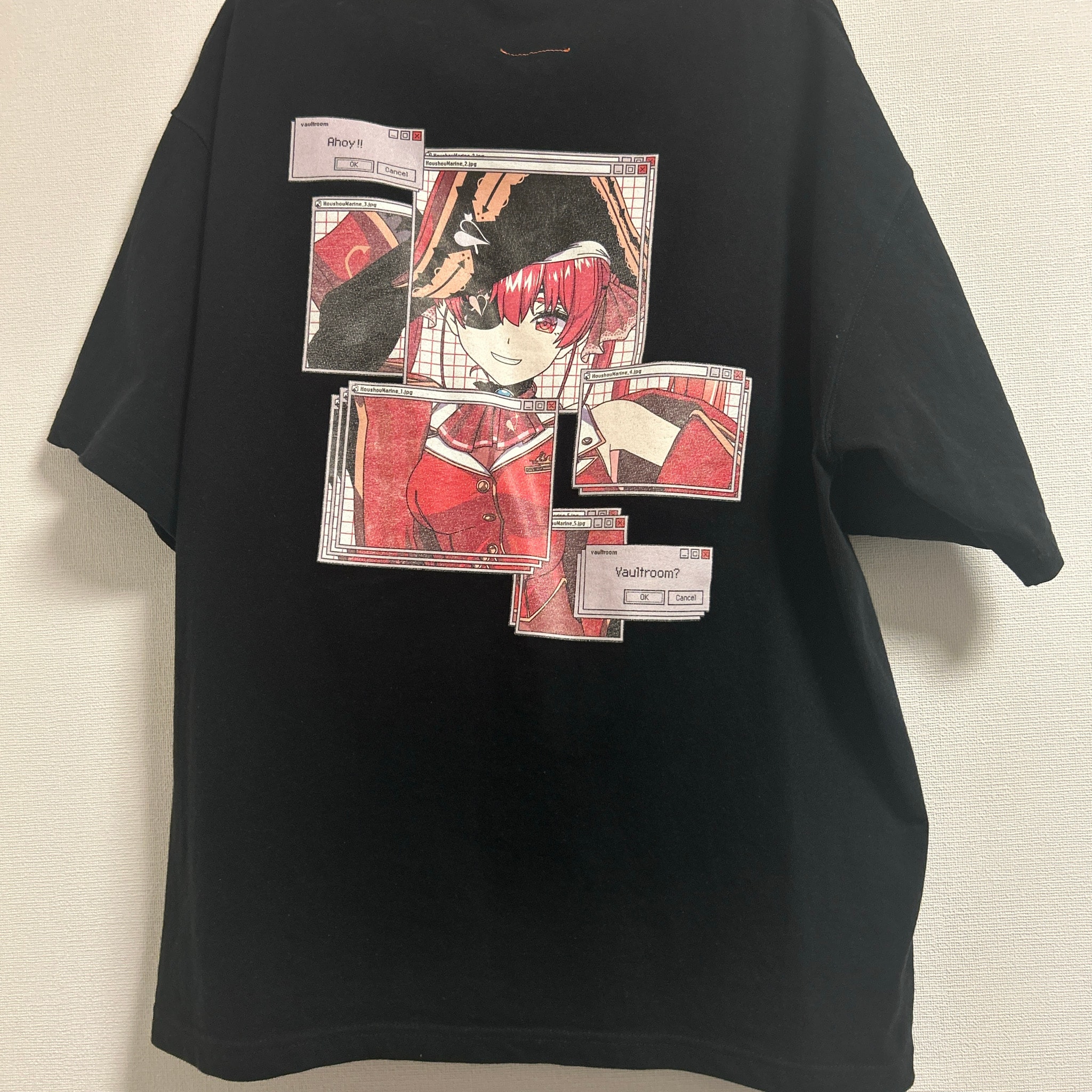 VAULTROOM x CAPTAIN MARINE Tee "Black"