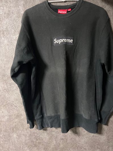 Supreme Box Logo Crewneck Sweatshirt "Black" (18FW)