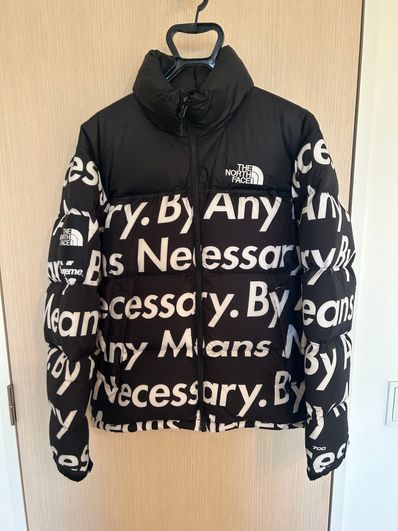 Supreme x The North Face By Any Means Nuptse Jacket "Black"