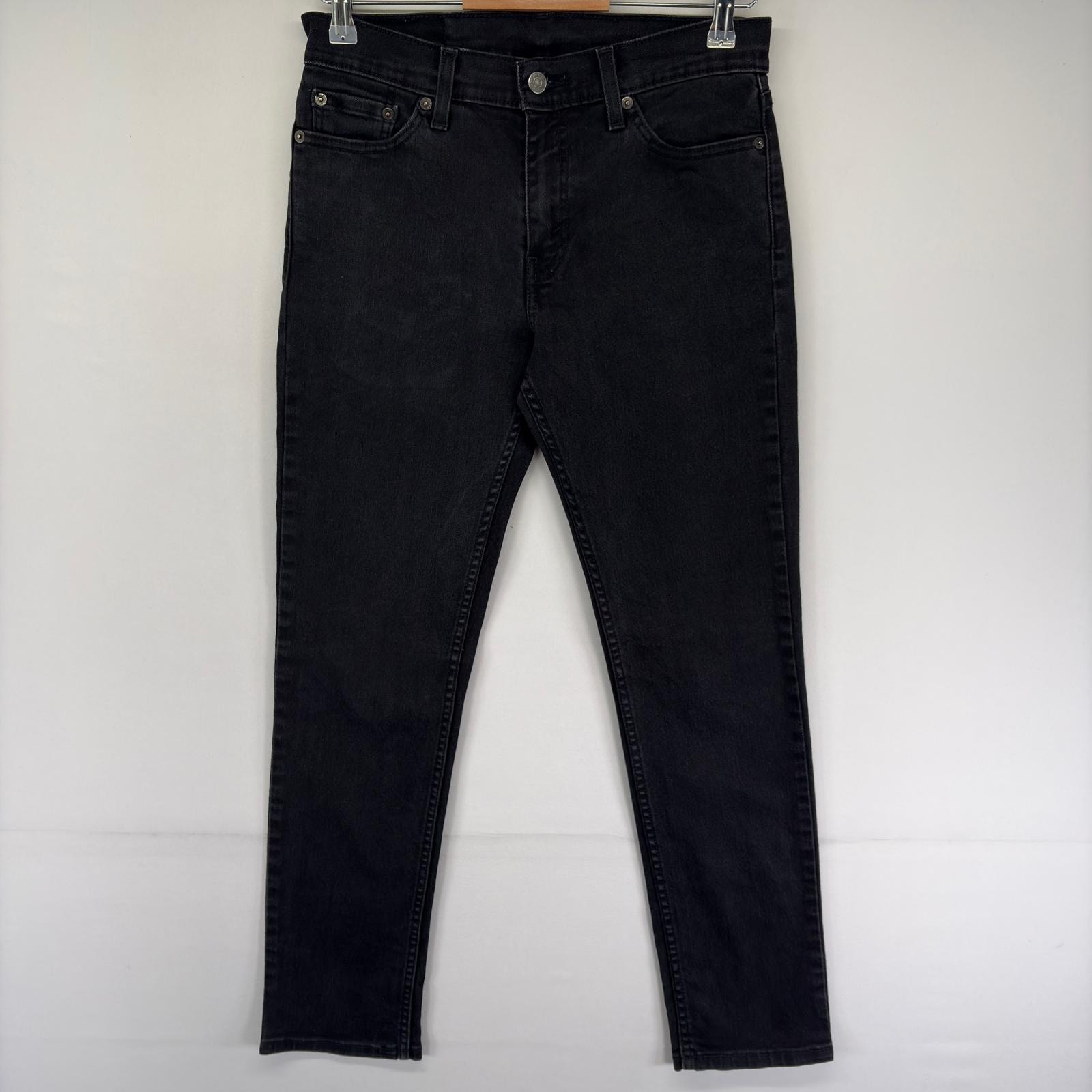 古着 リーバイス Levi's デニム パンツ Gパン スリムフィット ジッパーフライ ブラックデニム 511 w30 L30  ブラック系 メンズ