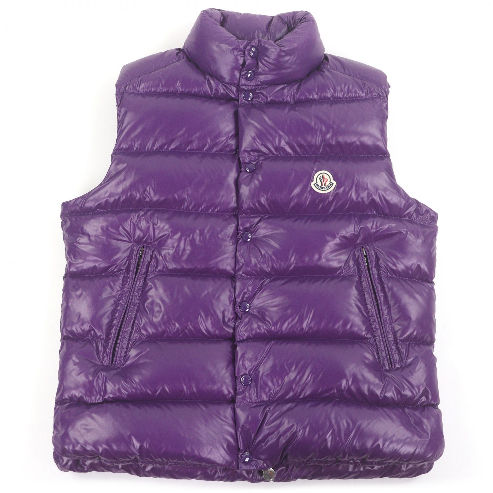 極美品 モンクレール ダウンベスト TIBB GILET パープル メンズ 3