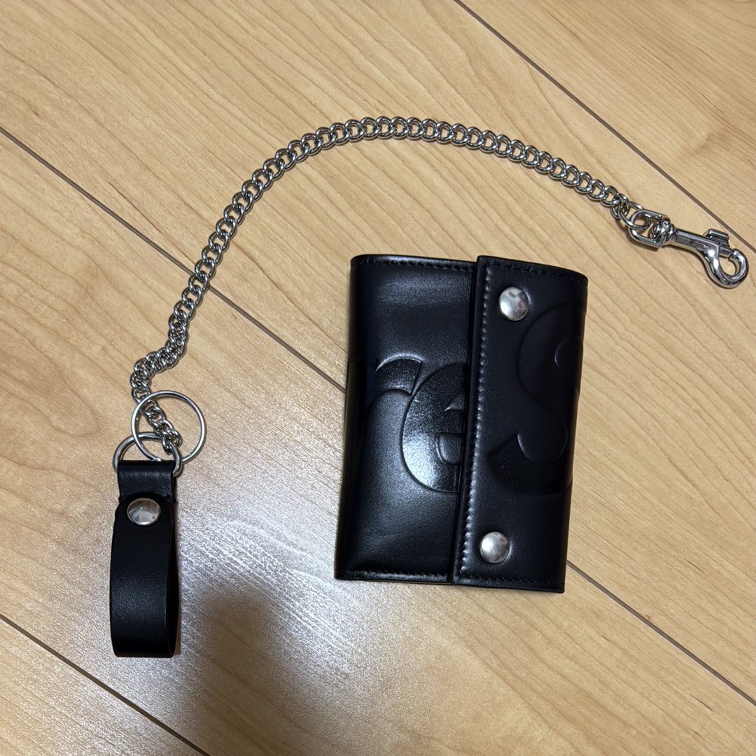Supreme Leather Chain Wallet (25FW) 