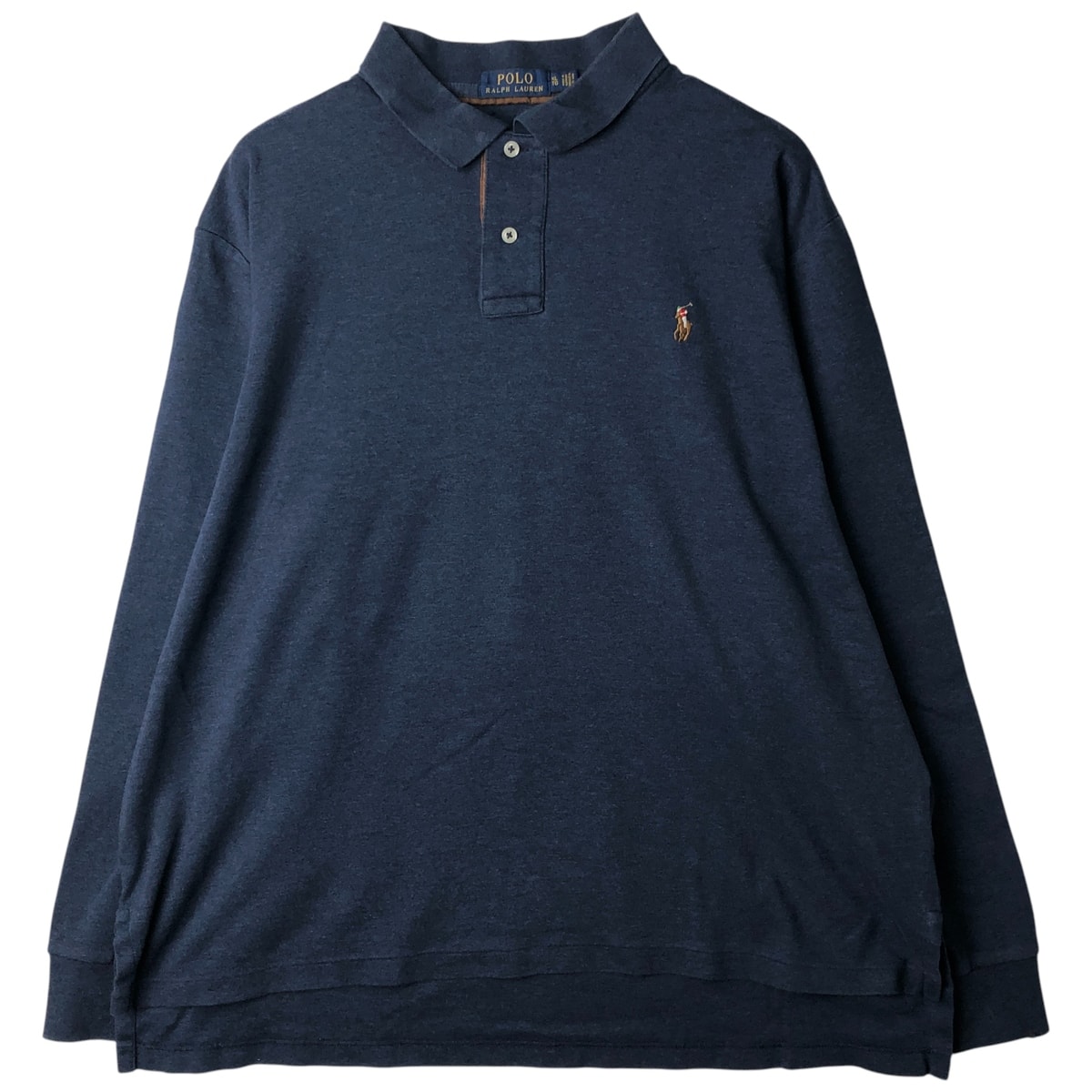 古着 ラルフローレン Ralph Lauren POLO RALPH LAUREN 長袖 ポロシャツ メンズXL相当/eaa617126