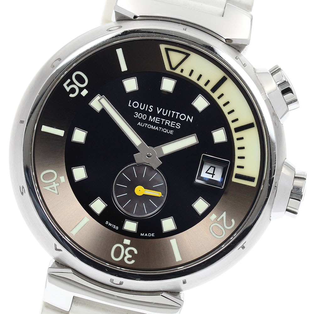 ルイ・ヴィトン タンブール ダイビング Q1031 メンズ 【中古】