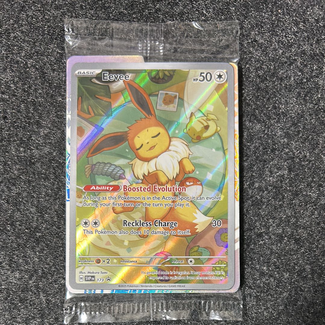 イーブイ P [SVP EN 173]【英語版】(スカーレット&バイオレット「プリズマティックエボリューションズ エリートトレーナボックス」)