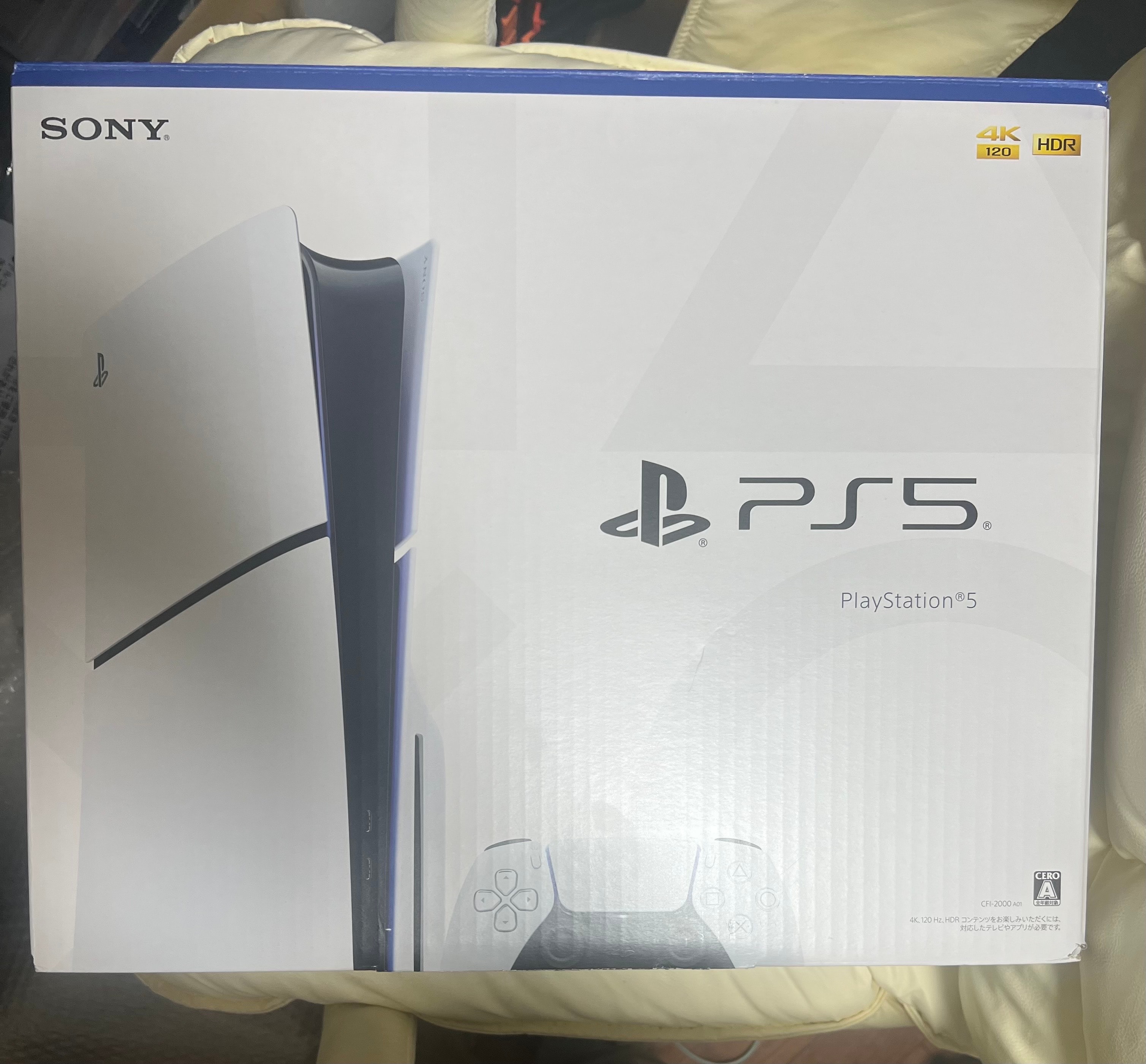 SONY PlayStation 5 (PS5) With Ultra HD Blu-ray Disc Drive [CFI-2000A01]