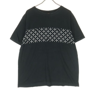 美品 NUMBER(N)INE ナンバーナイン マルボロ コラボ フロントプリント 半袖 Tシャツ F ブラック