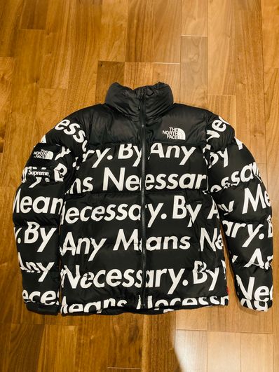 Supreme x The North Face By Any Means Nuptse Jacket "Black"