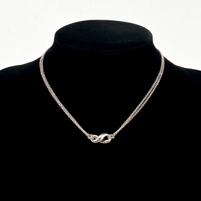 TIFFANY&Co.(ティファニー) インフィニティ Ag925 ネックレス 7.93g シルバー