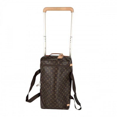 LOUIS VUITTON ルイヴィトン キャリーバッグ ホライゾン・ソフト 2R55 トランク スーツケース トラベルバッグ キャリーケース M20109 モノグラムキャンバス ブラウン 茶 シルバー金具 ユニセックス【中古品】