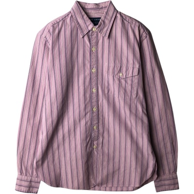 古着 ラルフローレン Ralph Lauren 長袖 コットンストライプシャツ レディースS相当/eaa637796