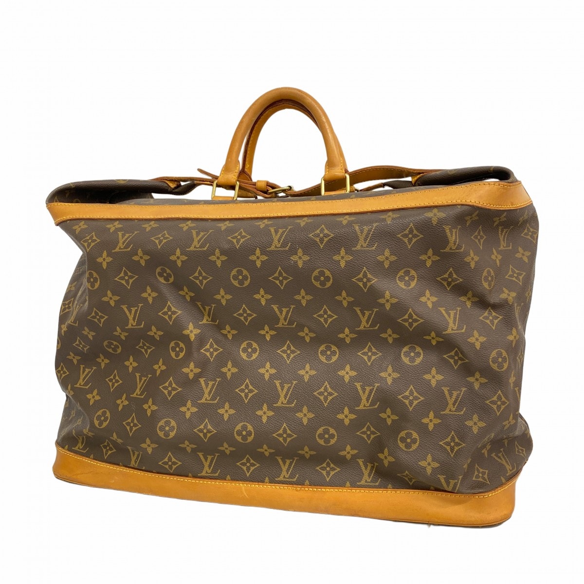 【6dc2997】ルイヴィトン ボストンバッグ モノグラム クルーザーバッグ50 M41137 ブラウン【中古】メンズ レディース ユニセックス