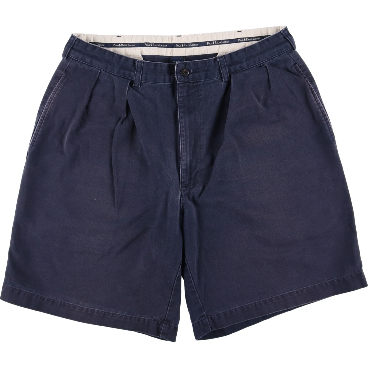 古着 ラルフローレン Ralph Lauren POLO RALPH LAUREN ツータック チノショーツ ショートパンツ メンズw34相当/eaa573909