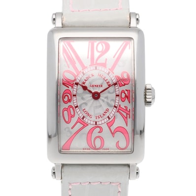 フランクミュラー ロングアイランド 腕時計 時計 ステンレススチール 902 クオーツ レディース 1年保証 FRANCK MULLER 中古
