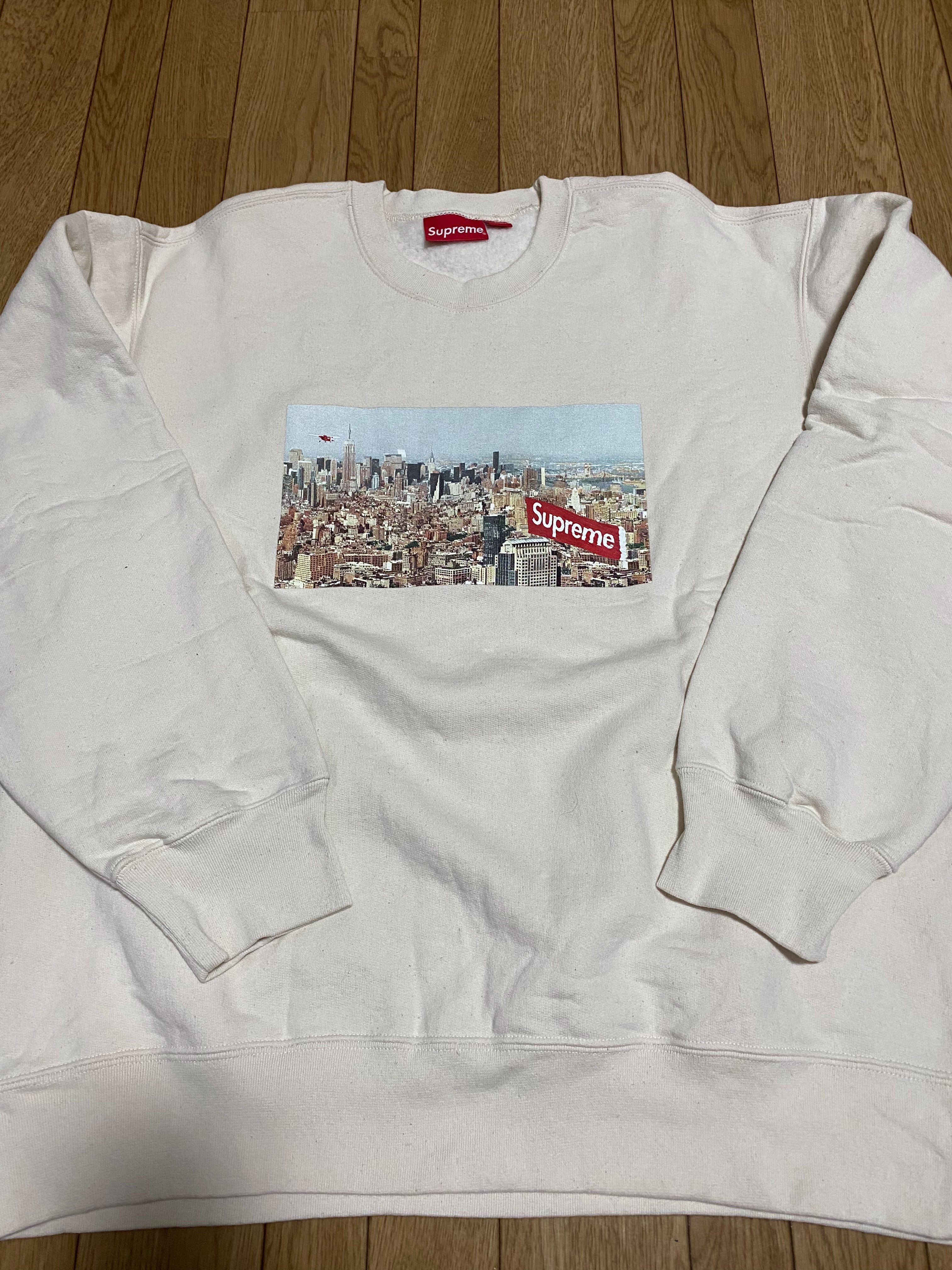 Supreme Aerial Crewneck "Ivory"
