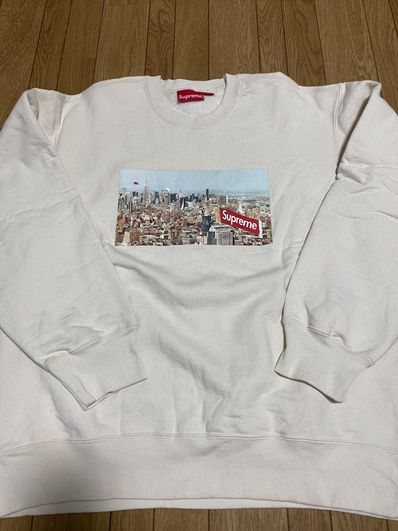 Supreme Aerial Crewneck "Ivory"