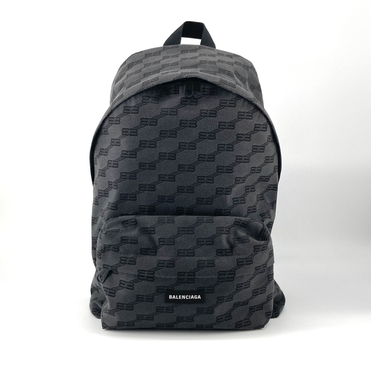 BALENCIAGA(バレンシアガ) BBモノグラム 713044 リュック・デイパック ブラック