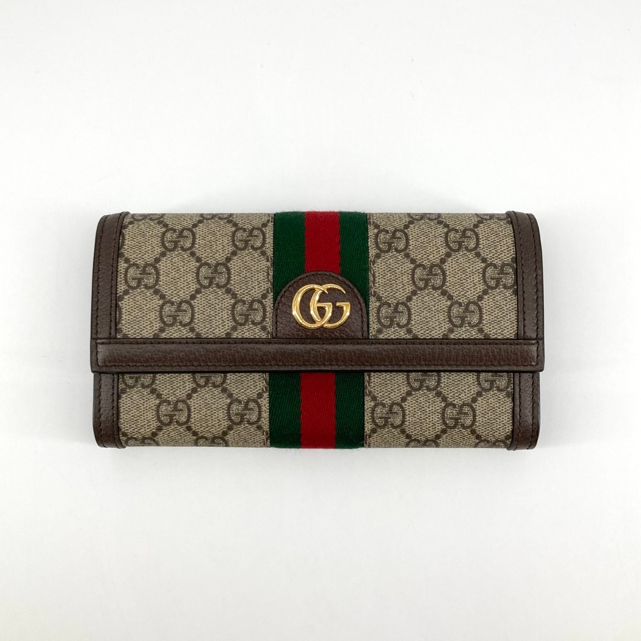 GUCCI(グッチ) オフィディア 523153 長財布 ベージュ