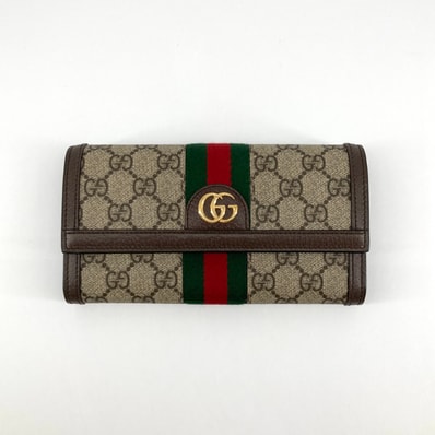 GUCCI(グッチ) オフィディア 523153 長財布 ベージュ