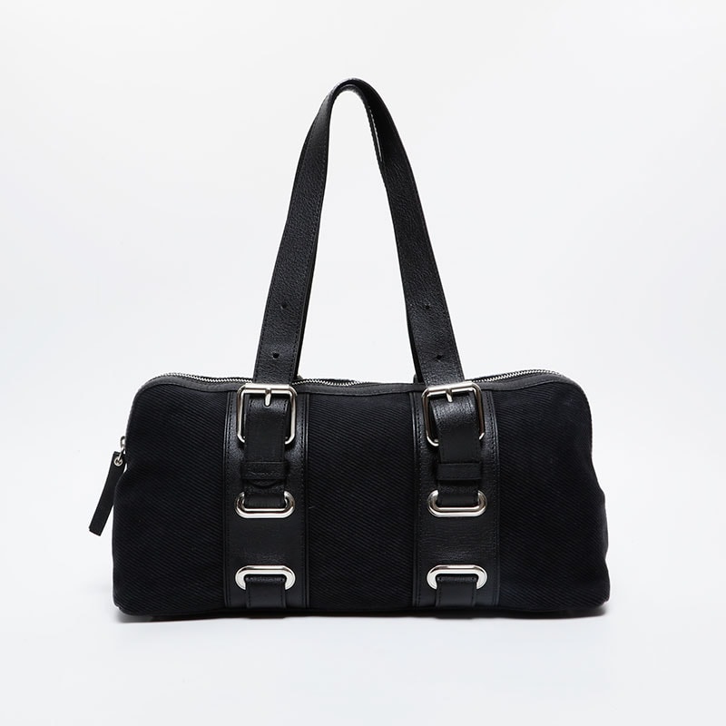 クロエ Chloe キャンバス ハンドバッグ【中古】