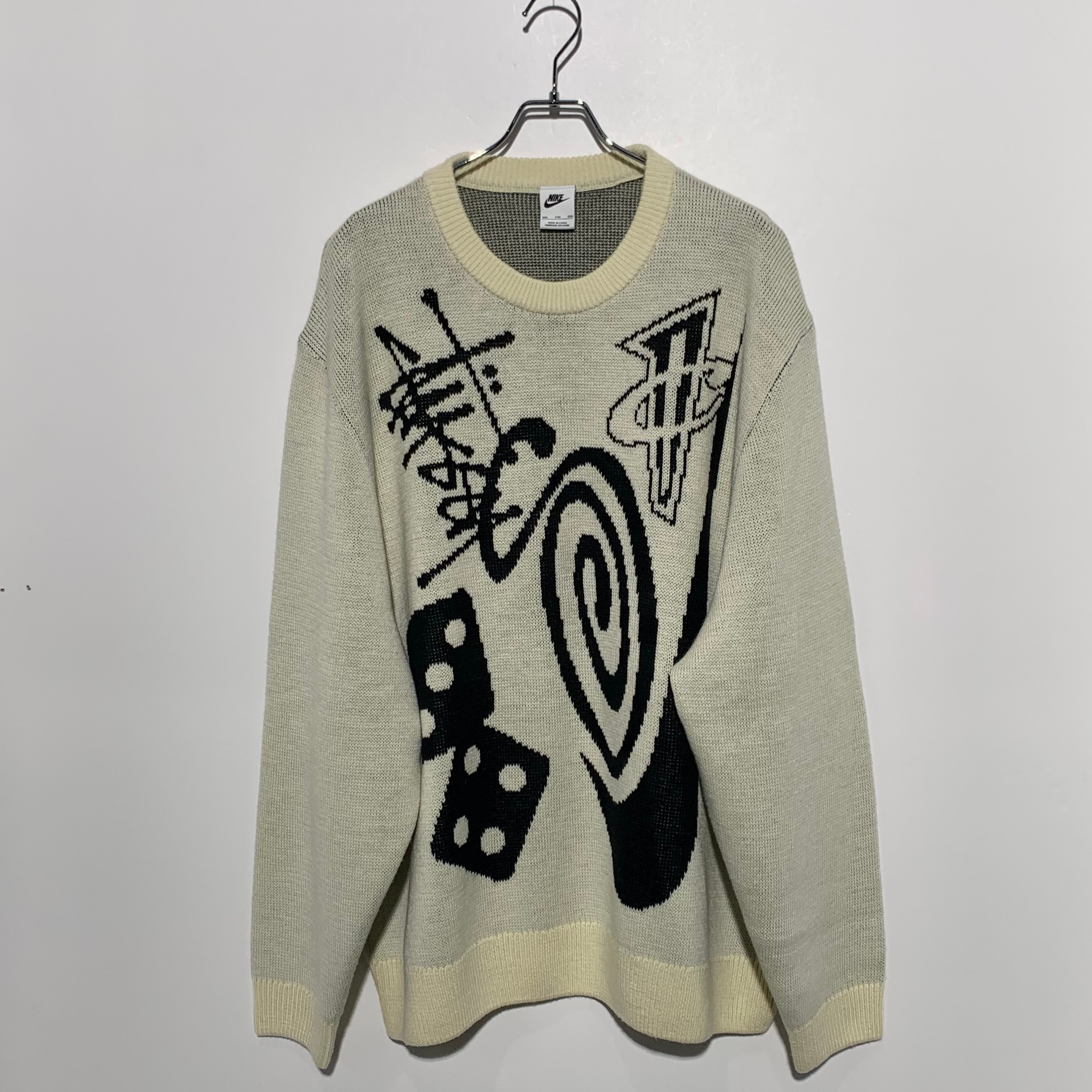 Stussy x Nike Icon Knit Sweater "Natural"