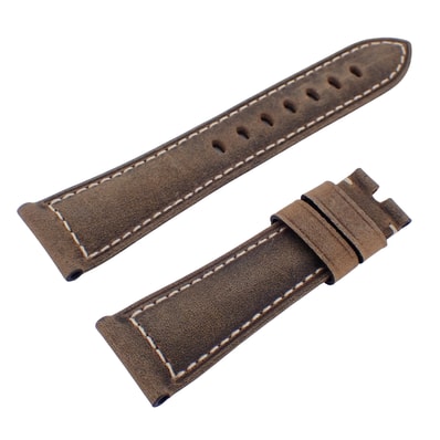 未使用 保管品 PANERAI パネライ 純正 レザーベルト 尾錠用 22mm ブラウン メンズ 時計ベルト
