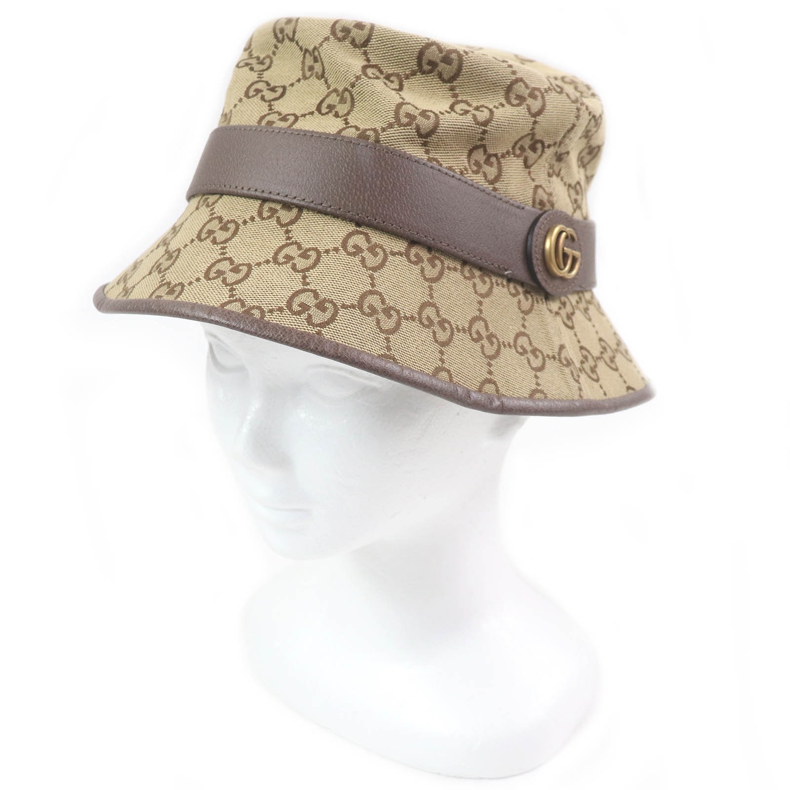 GUCCI GG Canvas Bucket Hat "Beige/Brown"