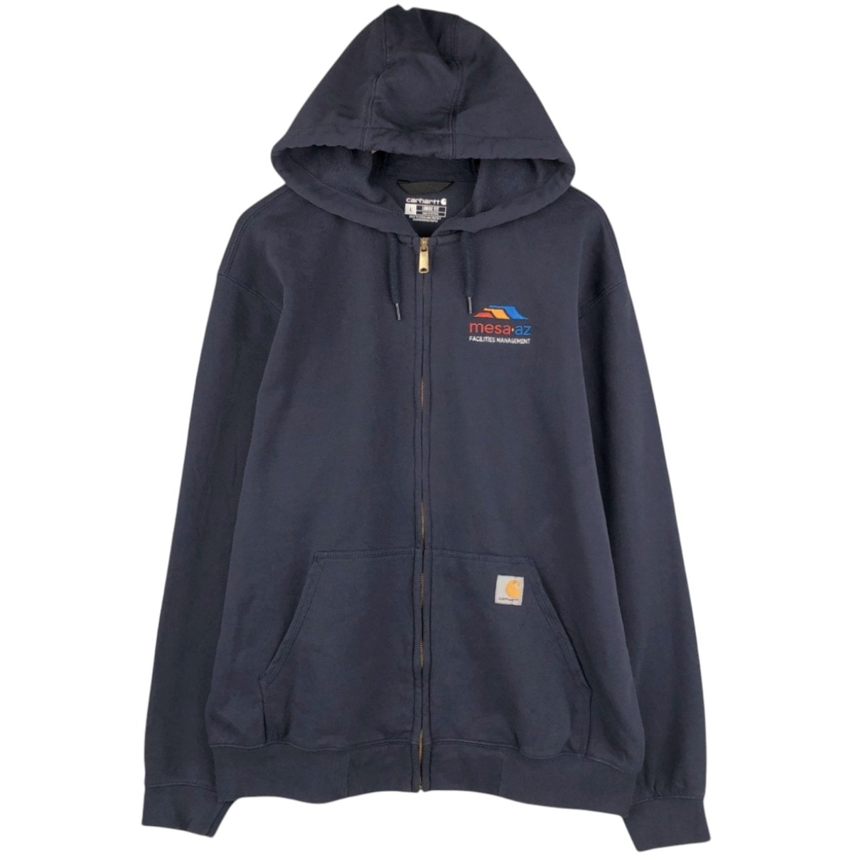 古着 カーハート Carhartt Loose Fit スウェットフルジップパーカー メンズL相当/eaa679691
