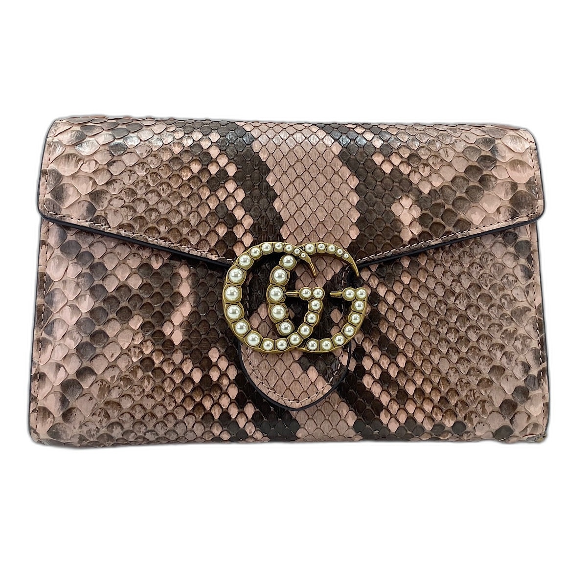 グッチ GUCCI GGマーモント ショルダーバッグ【中古】