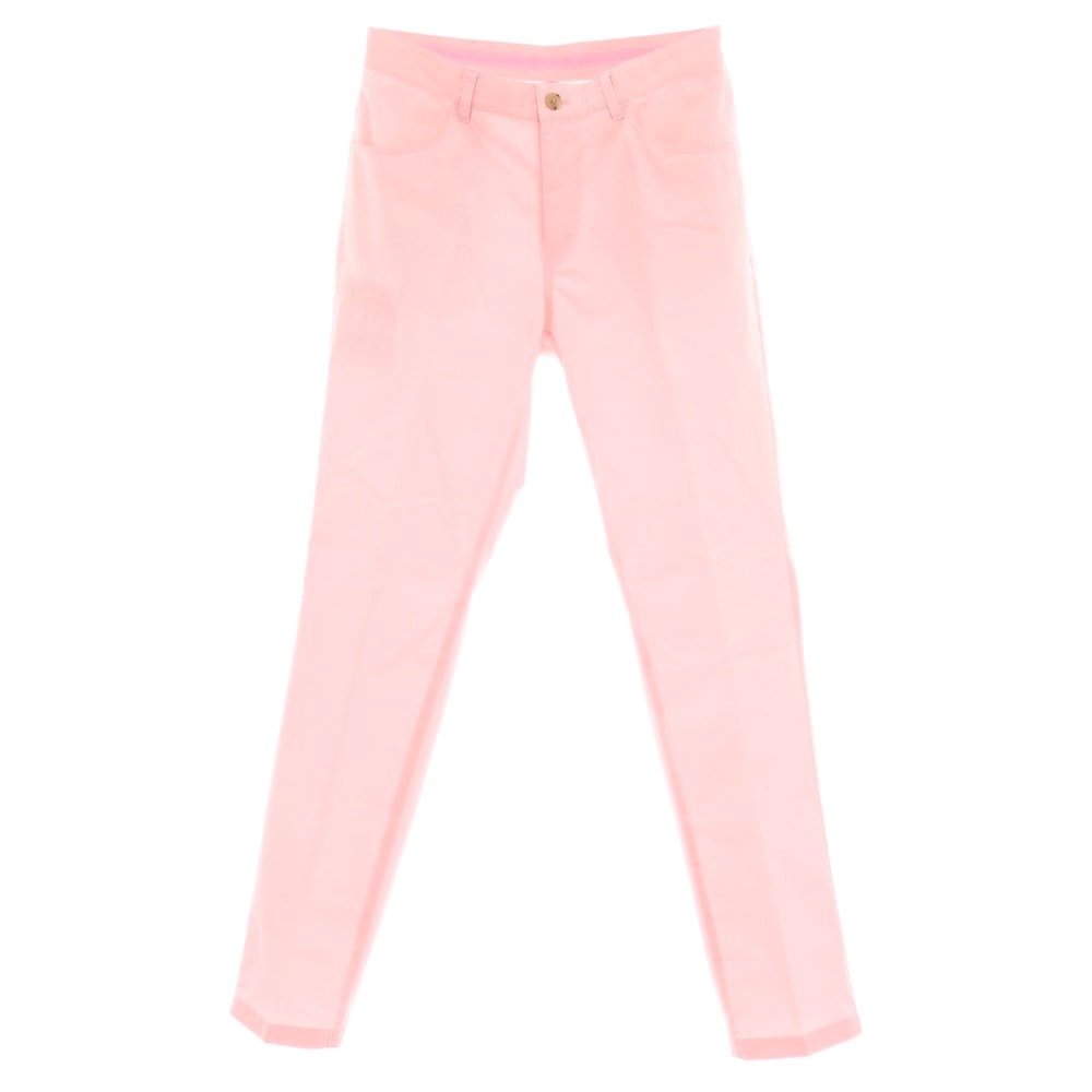 【中古】ビームス ゴルフ BEAMS GOLF ポリエステルコットンポリウレタン カジュアルスラックスパンツ ピンク【サイズM】【メンズ】