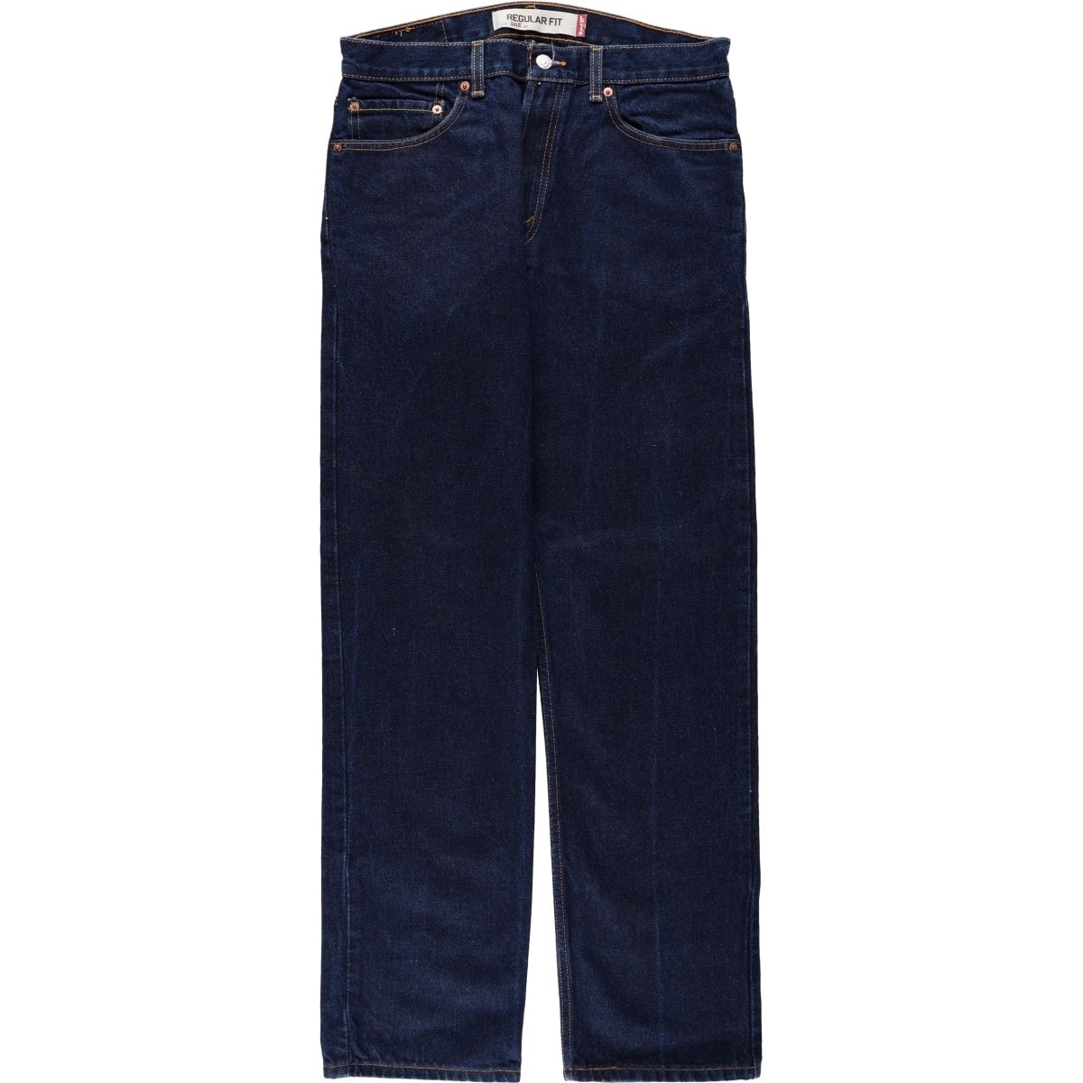 古着 濃紺 リーバイス Levi's 505 REGULAR FIT テーパードデニムパンツ メンズw33相当/eaa668309