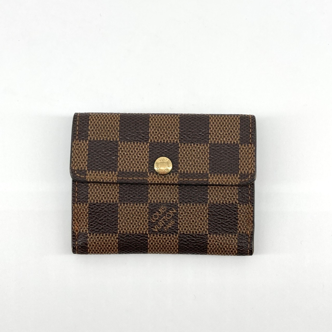LOUIS VUITTON(ルイ・ヴィトン) ラドロー エベヌ ダミエキャンバス N62925 コインケース ブラウン