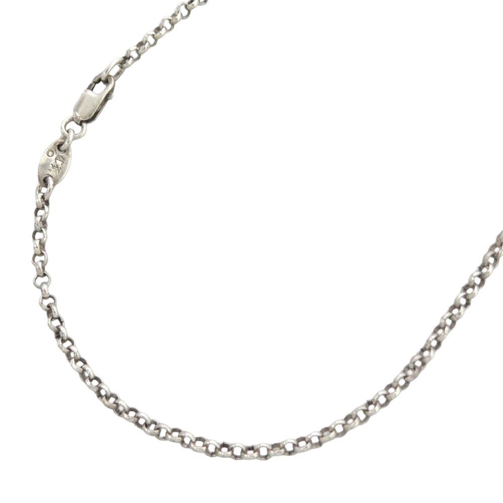 CHROME HEARTS クロムハーツ(原本無) NECKCHAIN R16 16inch 16インチ ロールチェーン ネックレス シルバー系【中古】
