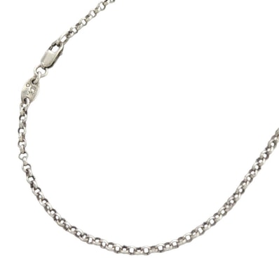 CHROME HEARTS クロムハーツ(原本無) NECKCHAIN R16 16inch 16インチ ロールチェーン ネックレス シルバー系【中古】