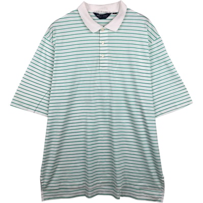 古着 90年代~ ラルフローレン Ralph Lauren POLO GOLF ポロゴルフ 半袖 ボーダー ポロシャツ メンズL相当 ヴィンテージ/eaa622950