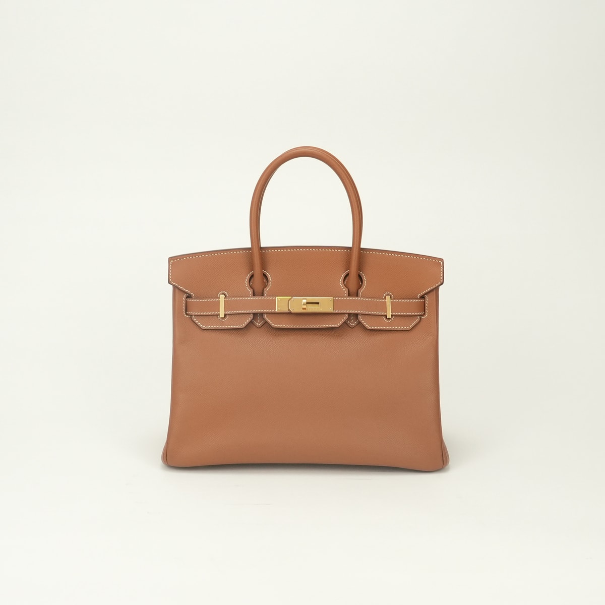 エルメス HERMES バーキン30 バーキン 30 バッグ トートバッグ エプソン ゴールド Gold ブラウン Brown 茶 ゴールド金具 ハンドバッグ ヴォーエプソン