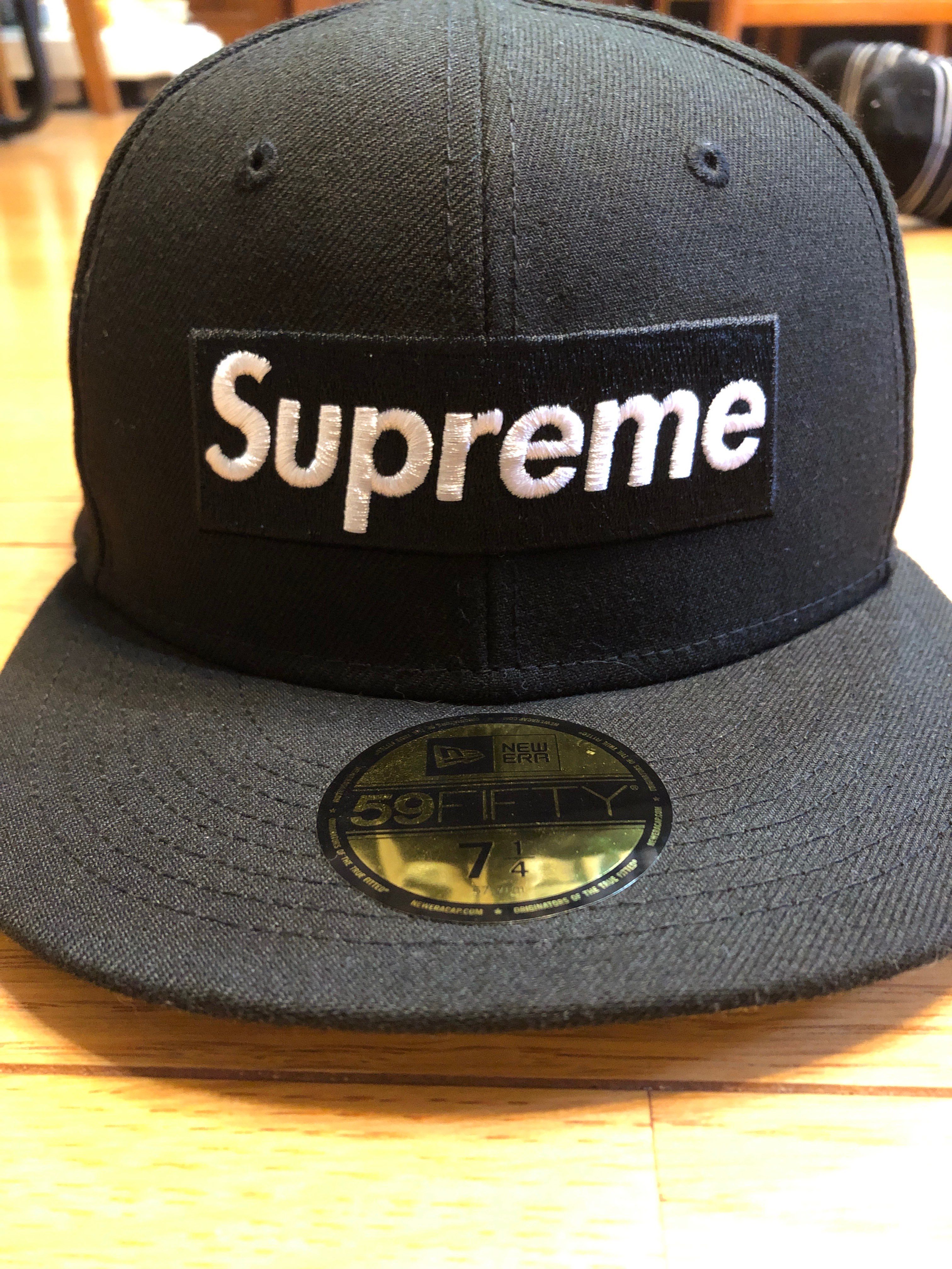 Supreme No Comp Box Logo New Era "Black"