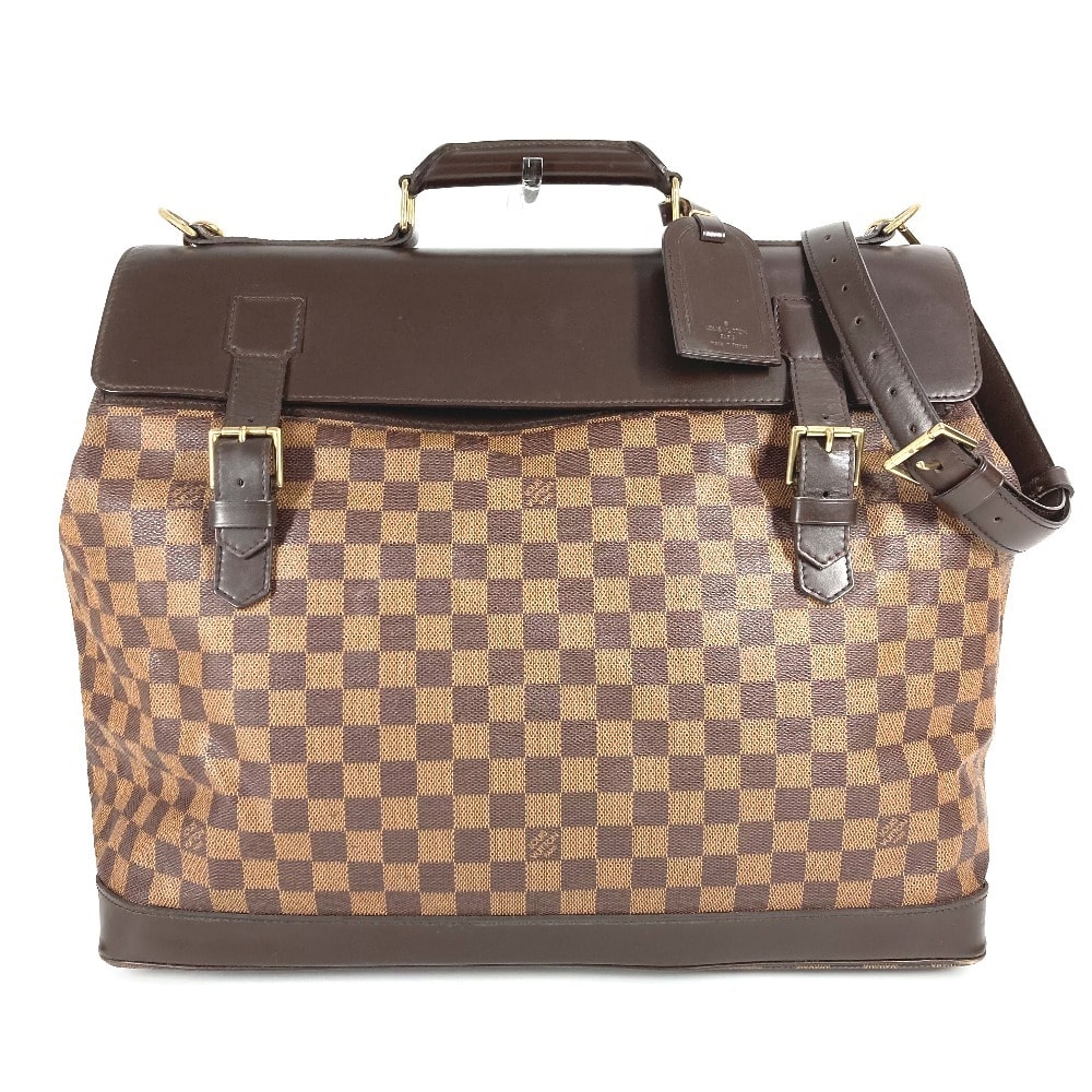 ルイヴィトン LOUIS VUITTON ウエストエンドGM ウエストエンド GM N41120 ダミエ 2WAYバッグ ハンドバッグ ショルダーバッグ ボストンバッグ ダミエキャンバス エベヌ ブラウン