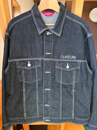 Supreme / SmurfsTM Denim Trucker Jacket "Black"