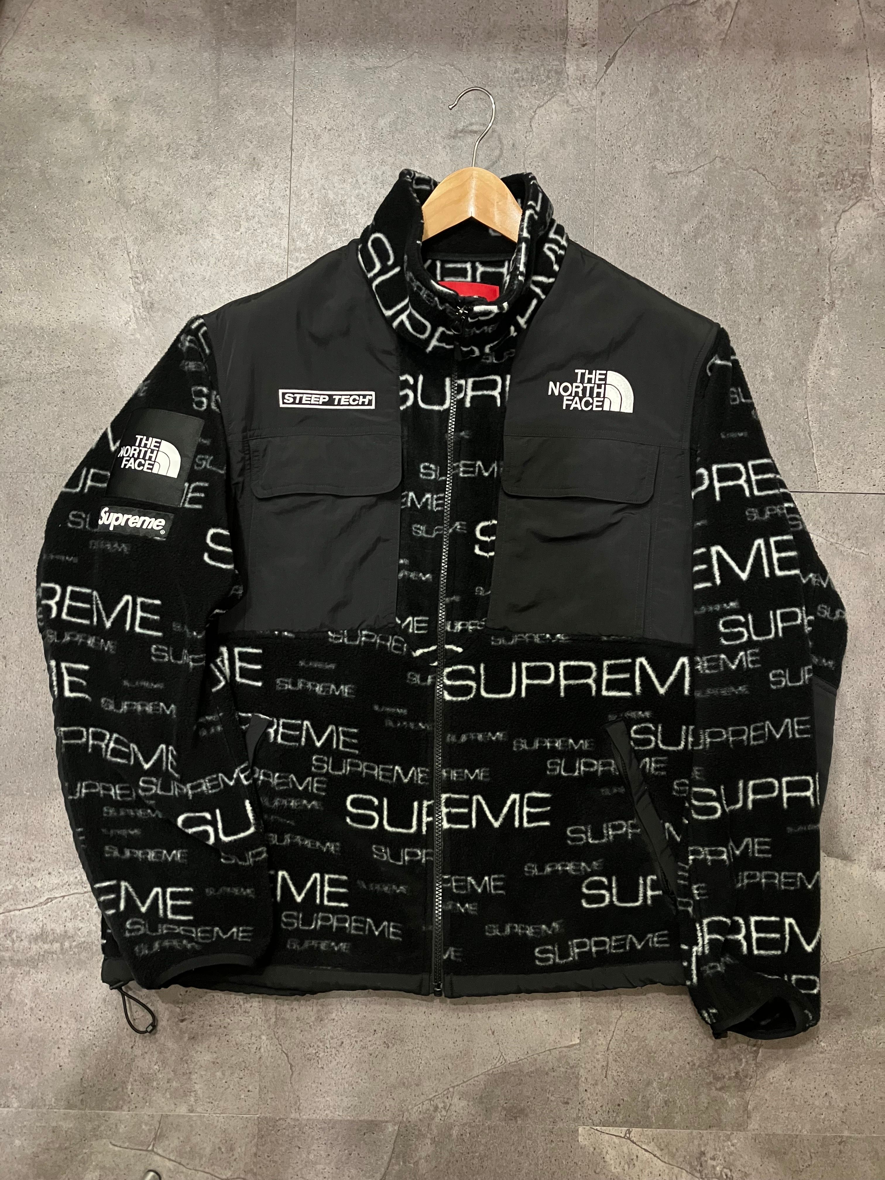 Supreme x The North Face Steep Tech Fleece Jacket "Black"