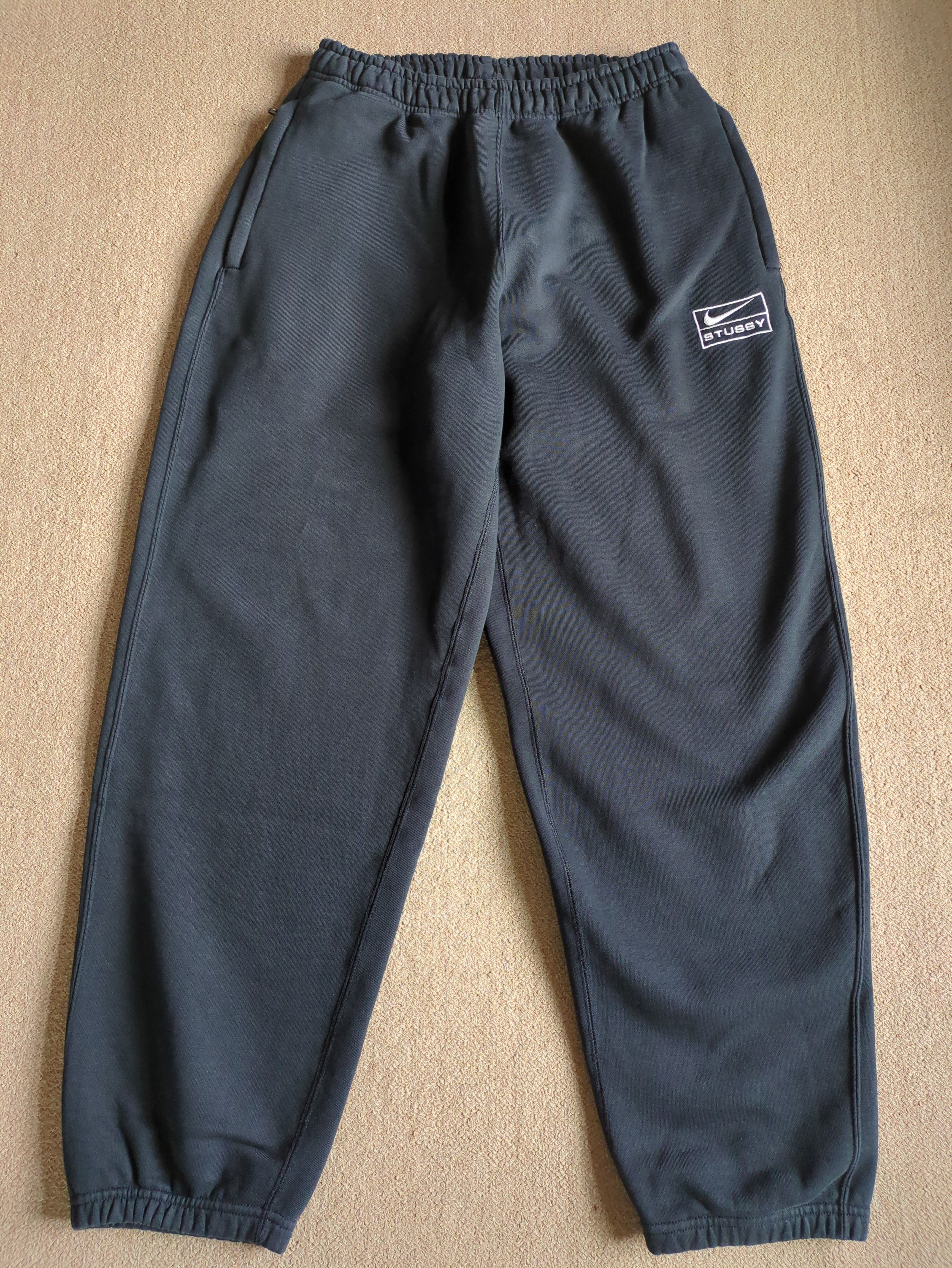 Stussy x Nike Washed Pants (US Size) "Black" DO5296-010
