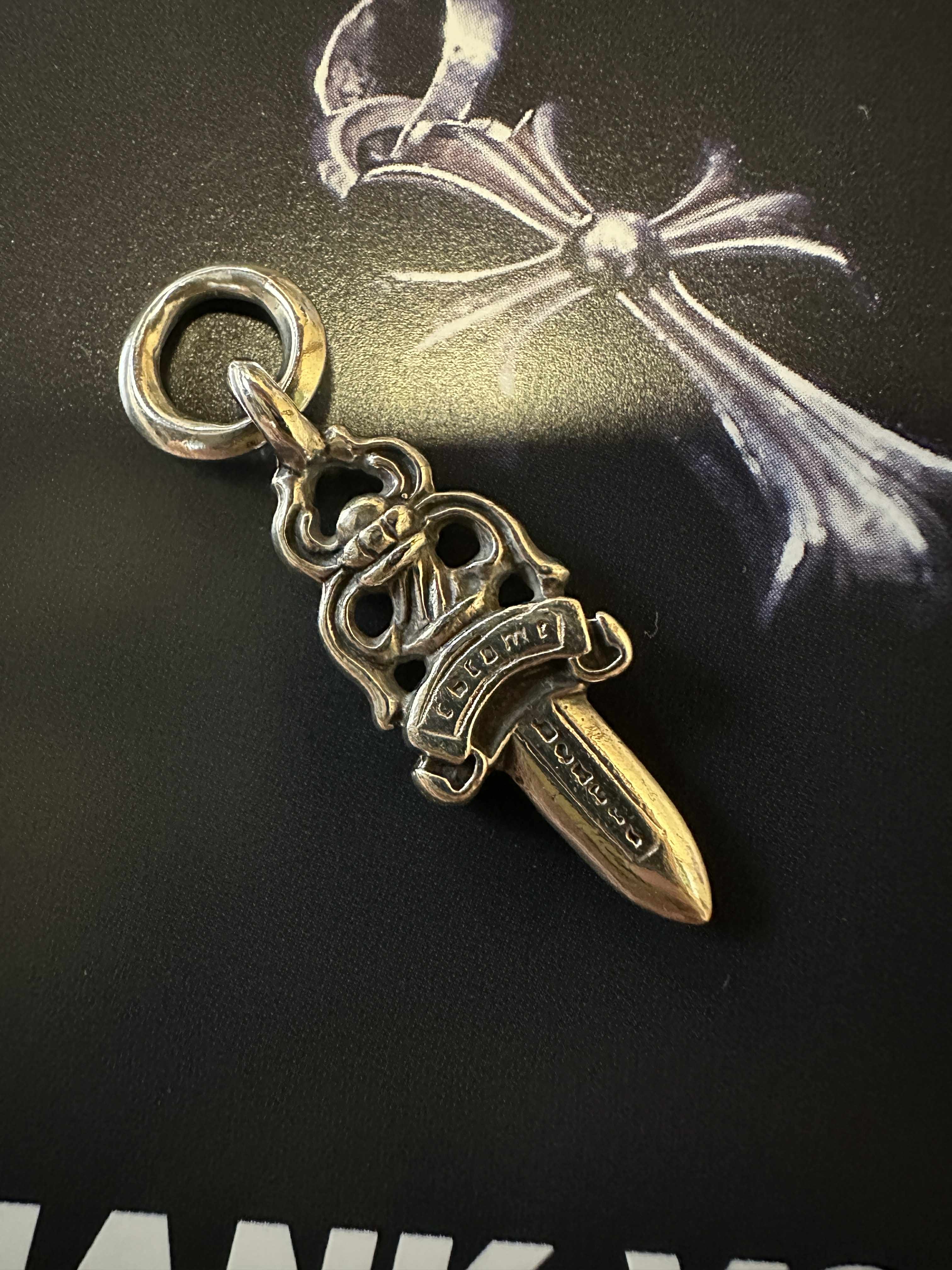 Chrome Hearts # 5 Dagger Charm "Silver"