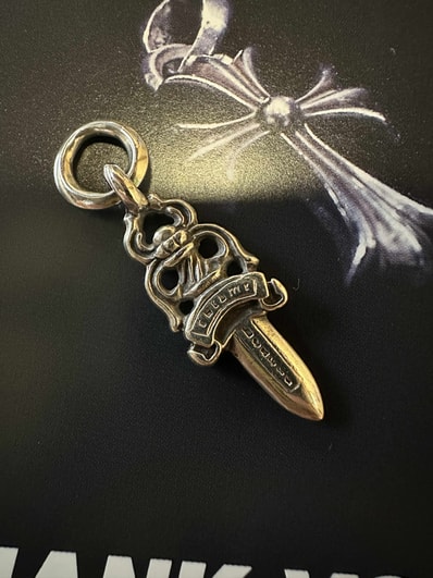 Chrome Hearts # 5 Dagger Charm "Silver"