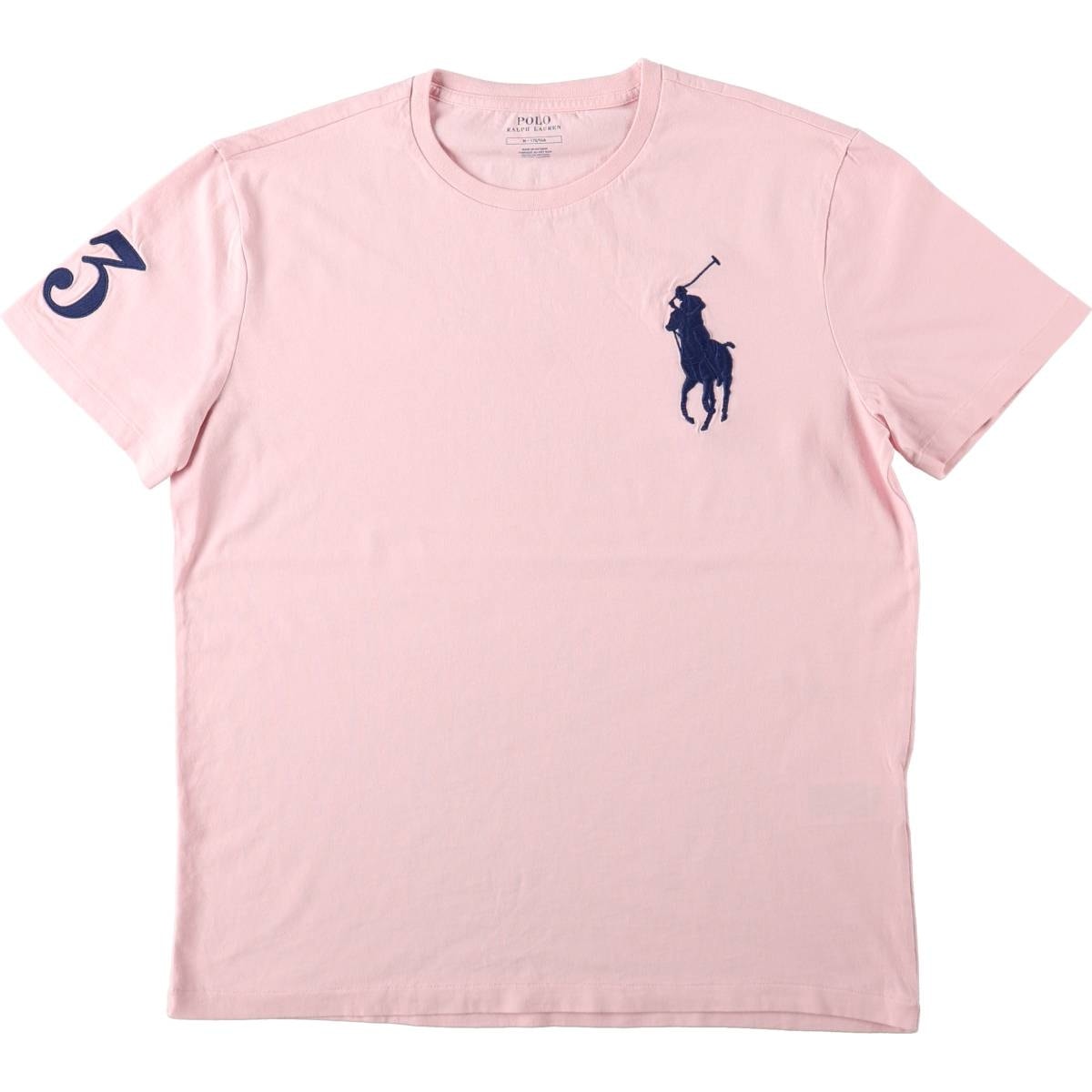 古着 ラルフローレン Ralph Lauren POLO RALPH LAUREN ビッグポニー 半袖 ロゴTシャツ メンズM相当/eaa672098