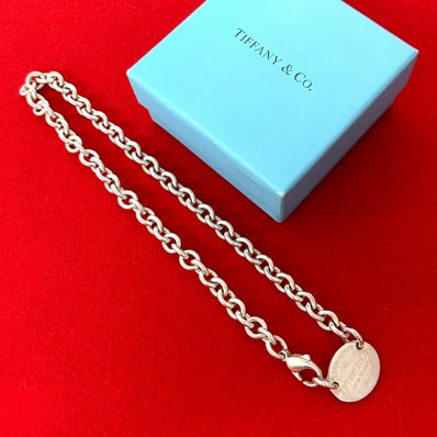 TIFFANY&Co. ティファニー リターントゥ オーバル ネックレス シルバー925 ネックレス シルバー
28401