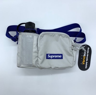 Supreme 2022ss Side Bag "Silver"