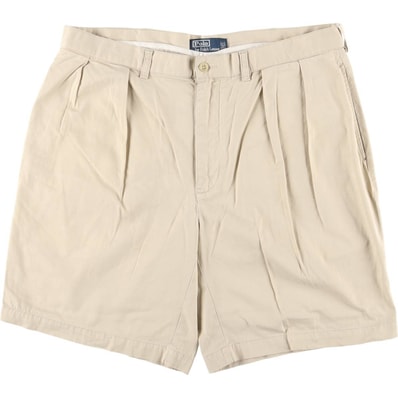 古着 ラルフローレン Ralph Lauren POLO by Ralph Lauren TYLER SHORT ツータック チノショーツ ショートパンツ メンズw37相当/eaa417673