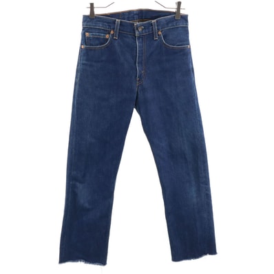 Levi's リーバイス 00s 505 USA製 ストレートデニムパンツ W28 インディゴブルー ジーンズ